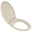 5055A65PT.021 Seats Contemporary Slow Close and Easy Lift Off Elongated Toilet Seat, Bone 