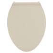 5055A65PT.021 Seats Contemporary Slow Close and Easy Lift Off Elongated Toilet Seat, Bone 