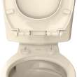 5055A65PT.021 Seats Contemporary Slow Close and Easy Lift Off Elongated Toilet Seat, Bone 