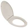 5055A65PT.222 Seats Contemporary Slow Close and Easy Lift Off Elongated Toilet Seat, Linen 