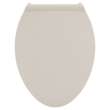 5055A65PT.222 Seats Contemporary Slow Close and Easy Lift Off Elongated Toilet Seat, Linen 