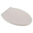 5055A65PT.222 Seats Contemporary Slow Close and Easy Lift Off Elongated Toilet Seat, Linen 