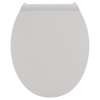5055B65PT.020 Seats Contemporary Slow Close and Easy Lift Off Round Front Toilet Seat, White 