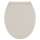 5055B65PT.222 Seats Contemporary Slow Close and Easy Lift Off Round Front Toilet Seat, Linen 