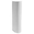 731150-200.020 Reliant Pedestal Sink Leg Only, White 