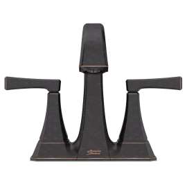 7612207.278 Crawford 4-inCenterset 2 Handle Bathroom Faucet 1.2 gpm and 4.5 L/min with Lever Handles, Legacy Bronze 