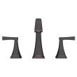 7612807.278 Crawford 8-inWidespread 2 Handle Bathroom Faucet 1.2 gpm and 4.5 L/min with Lever Handles, Legacy Bronze 