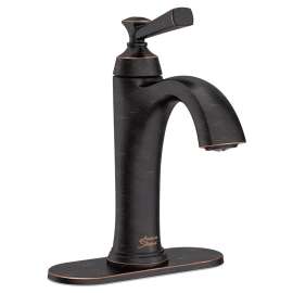 7617107.278 Glenmere Single Hole Single-Handle Bathroom Faucet 1.2 gpm and 4.5 L/min with Lever Handle, Legacy Bronze 