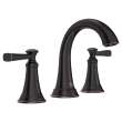 7617807.278 Glenmere 8-inWidespread 2 Handle Bathroom Faucet 1.2 gpm and 4.5 L/min with Lever Handles, Legacy Bronze 