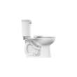8033A65G.020 Aquawash Slim Non Electric SpaLet Bidet Seat with Manual Operation, White 