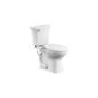 8033A65G.020 Aquawash Slim Non Electric SpaLet Bidet Seat with Manual Operation, White 