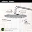 9035001.278 Spectra Rain 11 Inch 2.5 gpm/9.5 L/min Rain Showerhead, Legacy Bronze 