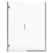 AM00814400.213 Universal 72-in Height Frameless Shower Door with Panel, Silver Shine 