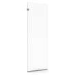 AM00824400.213 Universal 76-in Height Frameless Shower Screen, Silver Shine 