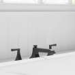 T612900.243 Crawford Bathtub Faucet with Lever Handles for Flash Rough In Valve, Matte Black 