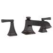 T612900.278 Crawford Bathtub Faucet with Lever Handles for Flash Rough In Valve, Legacy Bronze 