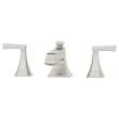 T612900.295 Crawford Bathtub Faucet with Lever Handles for Flash Rough In Valve, Brushed Nickel 