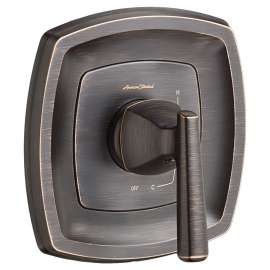 TU018500.278 Edgemere Valve Only Trim with Double Ceramic Pressure Balance Cartridge with Lever Handle, Legacy Bronze 