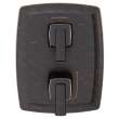 TU353740.278 Townsend 2 Handle Integrated Shower Diverter Trim Only, Legacy Bronze 