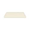 48-in x 34-in Ultra Low Threshold Center Drain Shower Base, Cameo