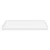 60-in x 36-in Low Threshold Left Hand Linear Concealed Drain Shower Base, White