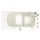 Gelcoat Premium Series 30 in. x 52 in. Outward Opening Door Walk-In Bathtub, SS9OD5230RS-BC-PC