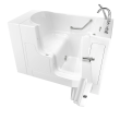 Gelcoat Premium Series 30 in. x 52 in. Outward Opening Door Walk-In Bathtub, SS9OD5230RS-WH-PC