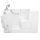 Gelcoat Premium Series 32 in. x 52 in. Outward Opening Door Walk-In Bathtub with Air Spa system, SS9OD5232LA-WH-PC