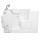 Gelcoat Premium Series 32 in. x 52 in. Outward Opening Door Walk-In Bathtub with Air Spa and Whirlpool system, SS9OD5232LD-WH-PC
