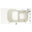 Gelcoat Premium Series 32 in. x 52 in. Outward Opening Door Walk-In Bathtub with Air Spa system, SS9OD5232RA-BC-PC