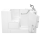 Gelcoat Premium Series 32 in. x 52 in. Outward Opening Door Walk-In Bathtub with Air Spa system, SS9OD5232RA-WH-PC