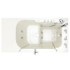 Gelcoat Premium Series 32 in. x 52 in. Outward Opening Door Walk-In Bathtub with Air Spa and Whirlpool system, SS9OD5232RD-BC-PC