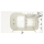 Gelcoat Premium Series 32 in. x 52 in. Outward Opening Door Walk-In Bathtub with Air Spa and Whirlpool system, SS9OD5232RD-BC-PC