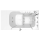 Gelcoat Premium Series 32 in. x 52 in. Outward Opening Door Walk-In Bathtub with Air Spa and Whirlpool system, SS9OD5232RD-WH-PC