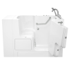 Gelcoat Premium Series 32 in. x 52 in. Outward Opening Door Walk-In Bathtub with Whirlpool system, SS9OD5232RJ-WH-PC