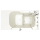 Gelcoat Premium Series 32 in. x 52 in. Outward Opening Door Walk-In Bathtub, SS9OD5232RS-BC-PC