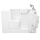 Gelcoat Premium Series 32 in. x 52 in. Outward Opening Door Walk-In Bathtub, SS9OD5232RS-WH-PC