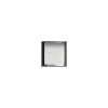 14-in. Recessed Horizontal Storage Pod Rear Lined in Palladium White