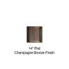 14-in. Recessed Horizontal Storage Pod, in Champagne Bronze