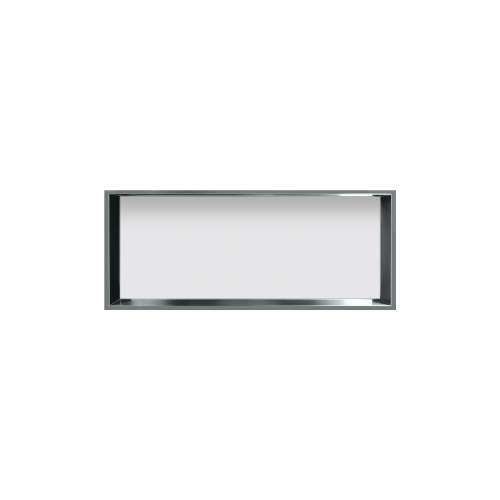 34.5-in. Recessed Horizontal Storage Pod Rear Lined in White