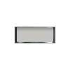 34.5-in. Recessed Horizontal Storage Pod Rear Lined in Grey