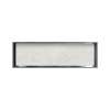46.5-in. Recessed Horizontal Storage Pod Rear Lined in Palladium White