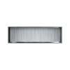 46.5-in. Recessed Horizontal Storage Pod Rear Lined in Iceberg Grey