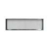 46.5-in. Recessed Horizontal Storage Pod Rear Lined in Tiled Grey Stone