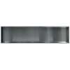 58.5-in. Recessed Horizontal Storage Pod, in Brushed Stainless