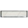 58.5-in. Recessed Horizontal Storage Pod Rear Lined in Pearl Stone