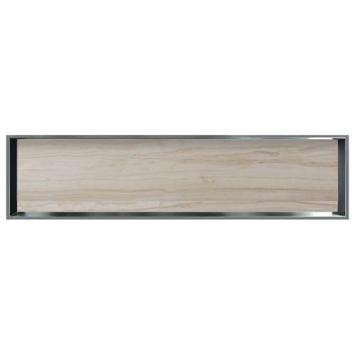 58.5-in. Recessed Horizontal Storage Pod Rear Lined in Jupiter Stone
