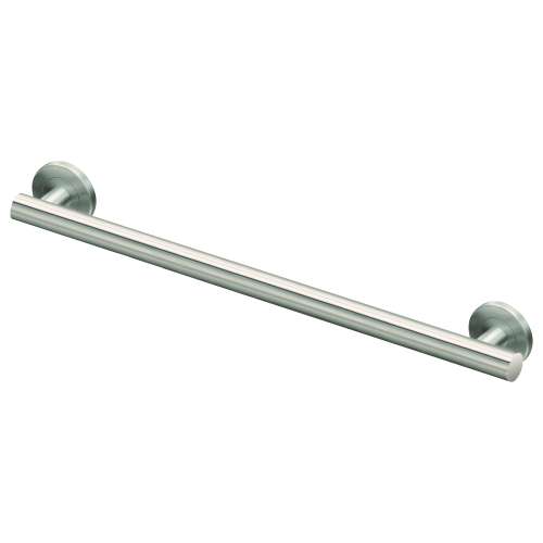 Sienna Stainless Steel 1-1/4-in Dia. 24-inch Grab Bar, in Brushed Stainless