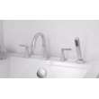 Edgemere(R) Bathtub Faucet With Lever Handles and Personal Shower for Flash(R) Rough-In Valve, T018901.002