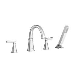 Edgemere(R) Bathtub Faucet With Lever Handles and Personal Shower for Flash(R) Rough-In Valve, T018901.002